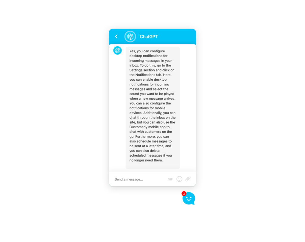 ChatGPT for Customer Service real case multiple questions