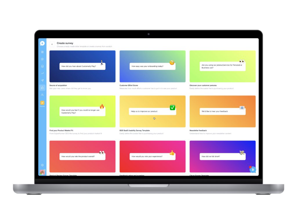 customer feedback surveys templates