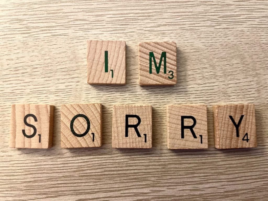 I'm sorry