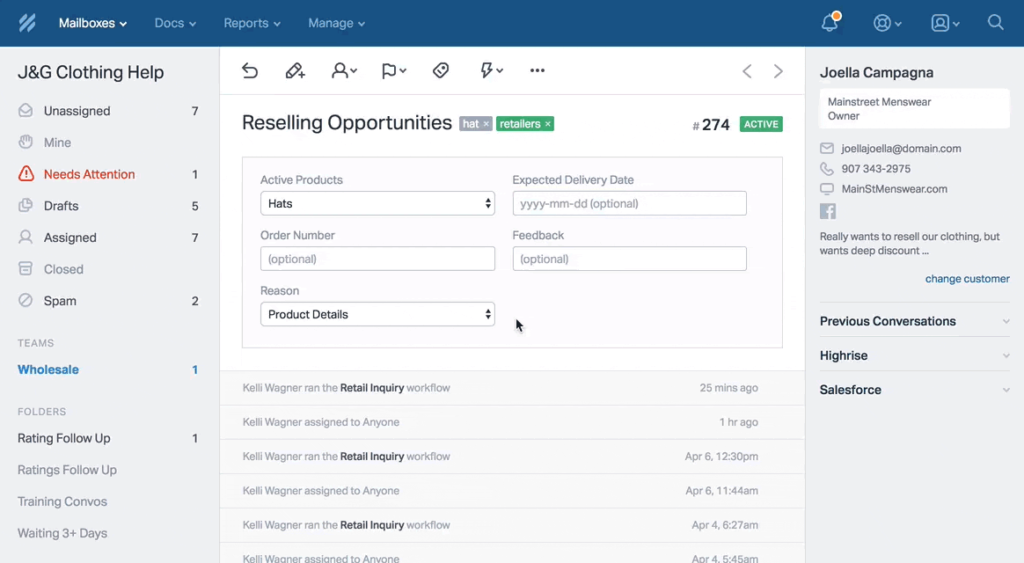 Help Scout' helpdesk platform