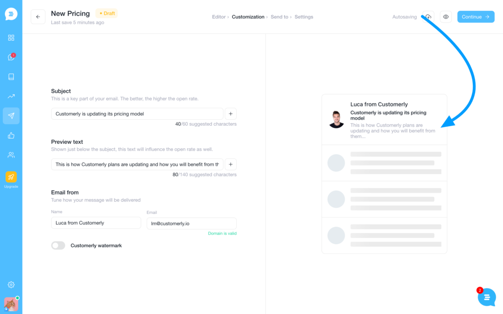 How to improve open rate email with preview text