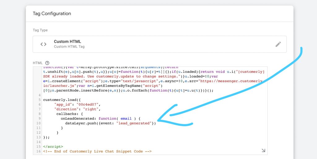 install live chat with callbacks