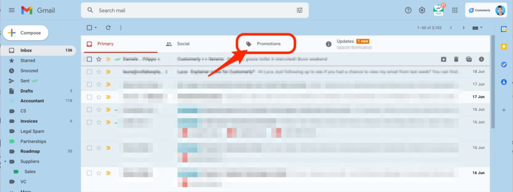 The Gmail Promotions Tab