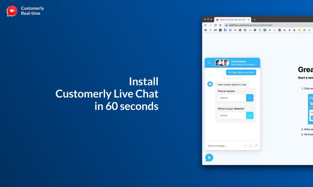 video live chat for websites
