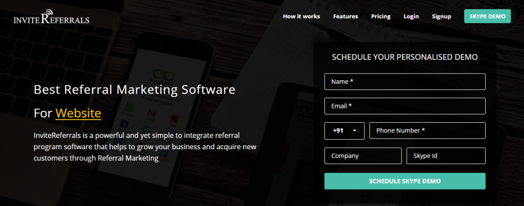 Referral marketing software for SaaS