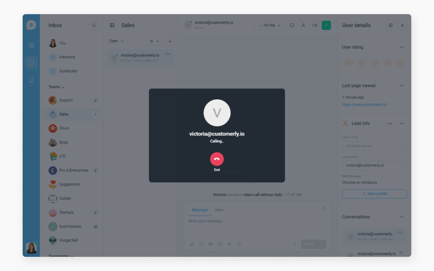 video live chat