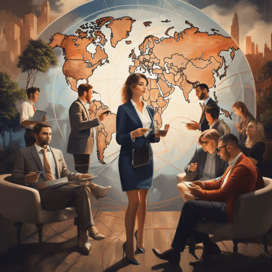 A vibrant graphic demonstrating the impact of DAOs on talent acquisition in the crypto world.