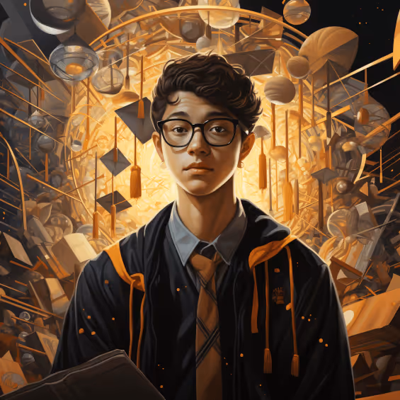 A new graduate exploring the possibilities of blockchain technology.