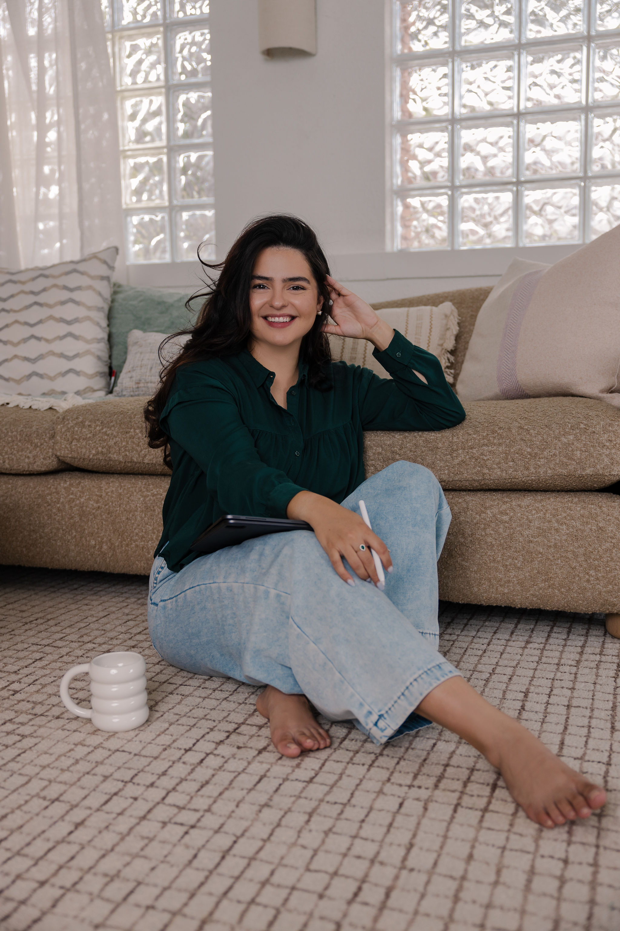 Nathaly Moreno smilng