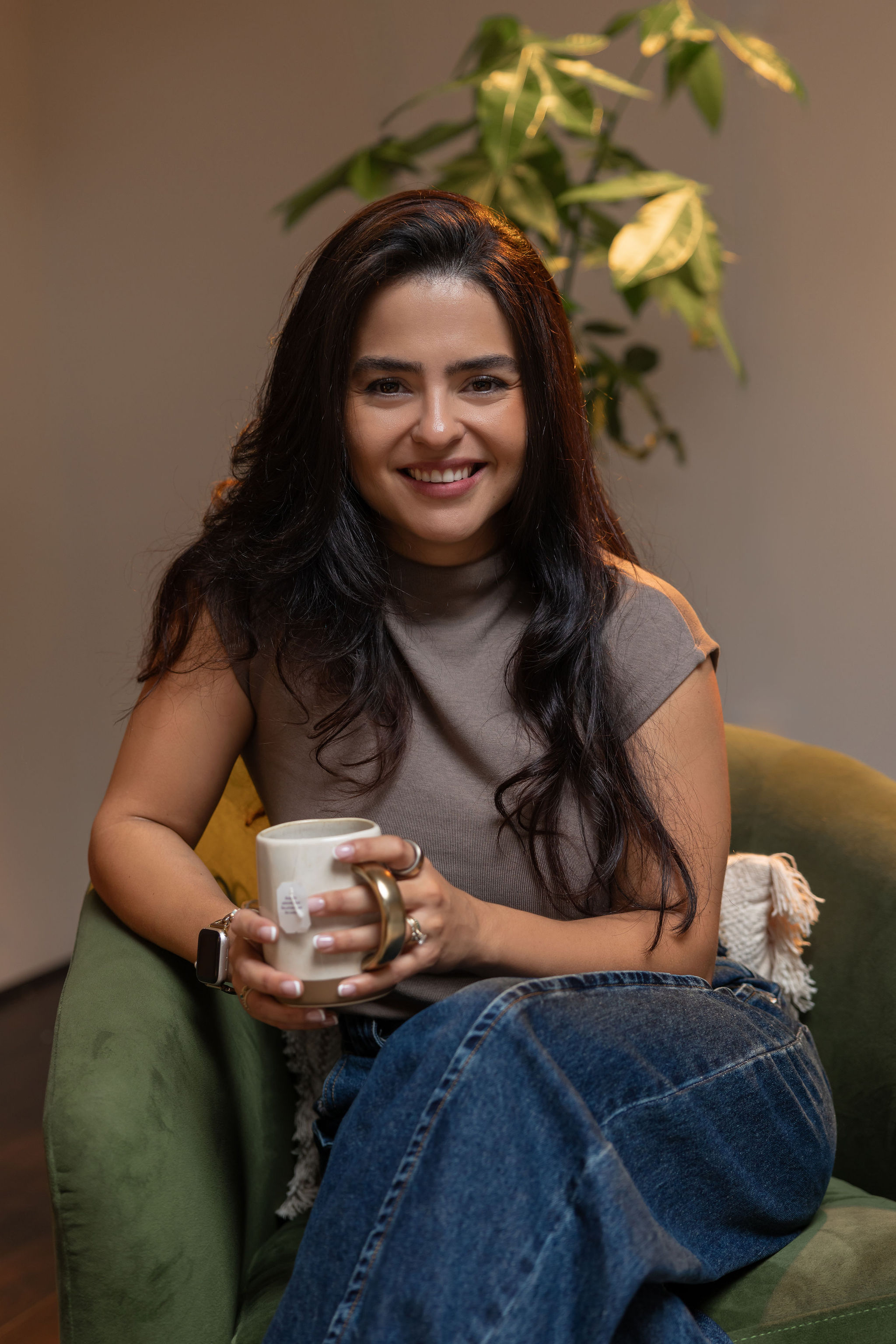 Nathaly Moreno smilng