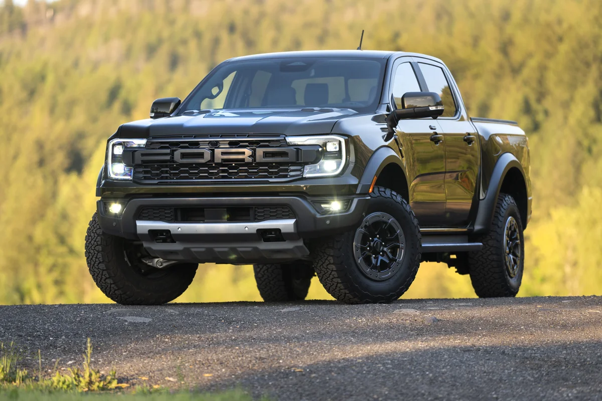 A modern Ford automobile.