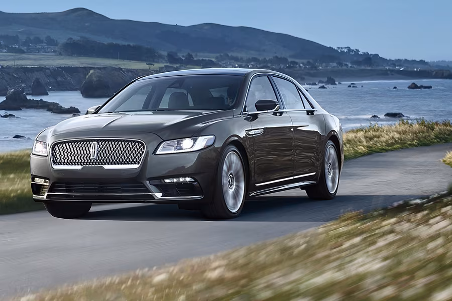 A modern Lincoln automobile.