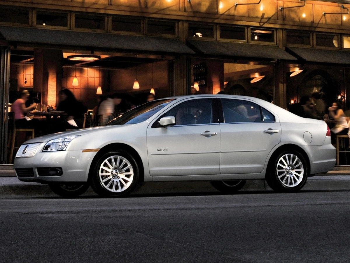 A modern Mercury automobile.