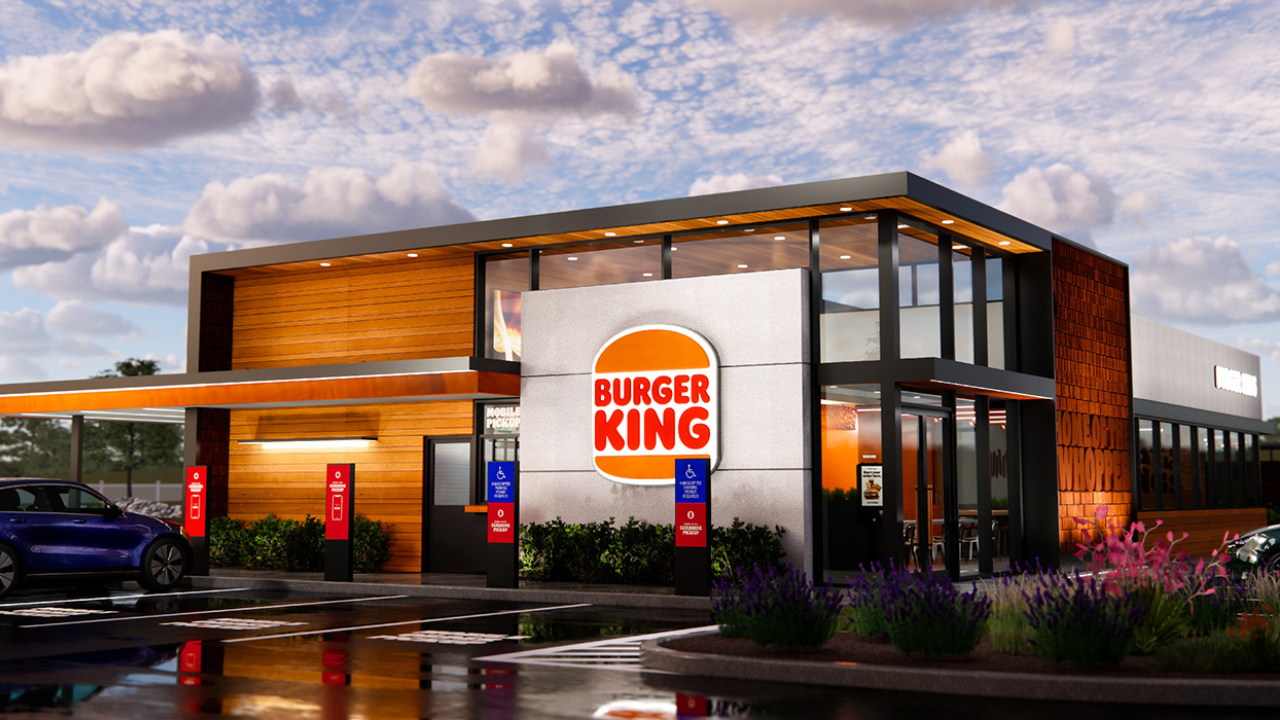 Future Burger King store render image