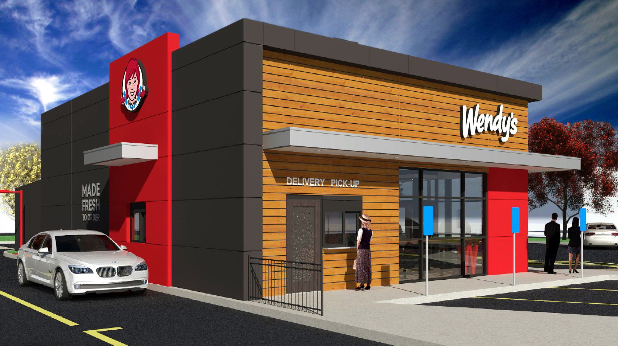 A future Wendy's store render image