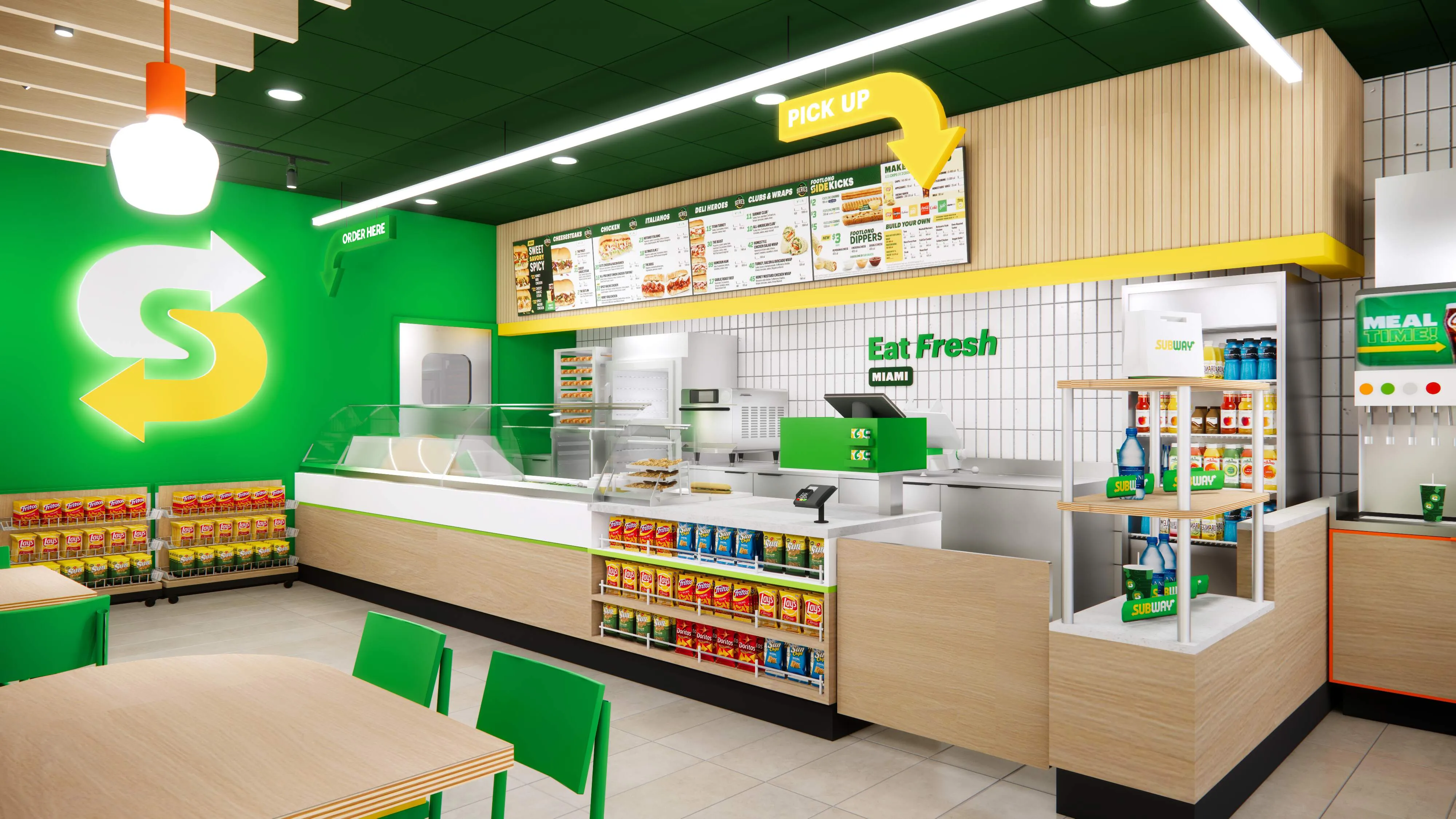Franchise Flow sandwich line buildout