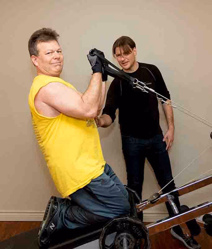 Troy Tyrel is a personal trainer in Vancouver