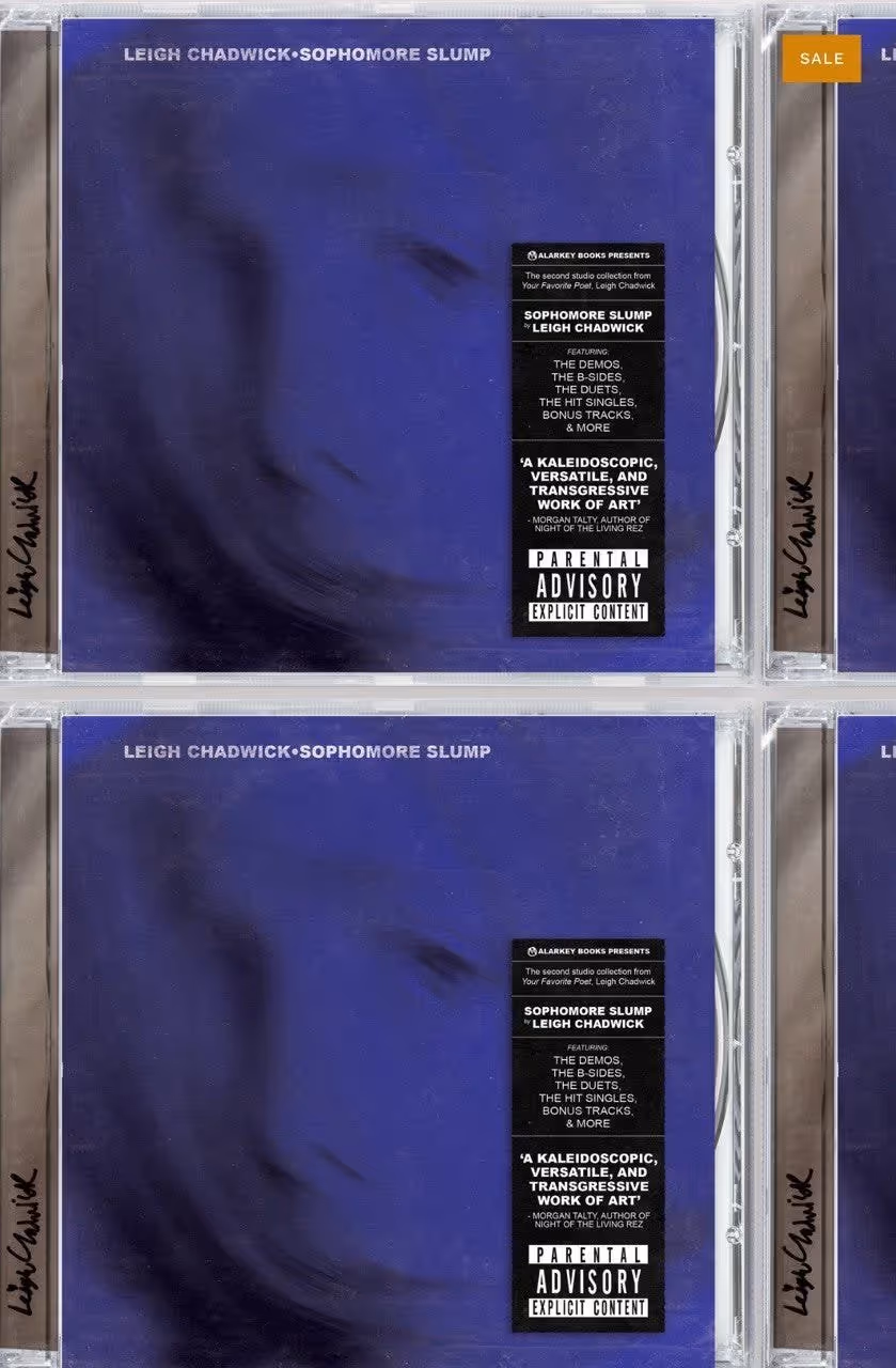 Cover of Leigh Chadwick's book Sophomore Slump.