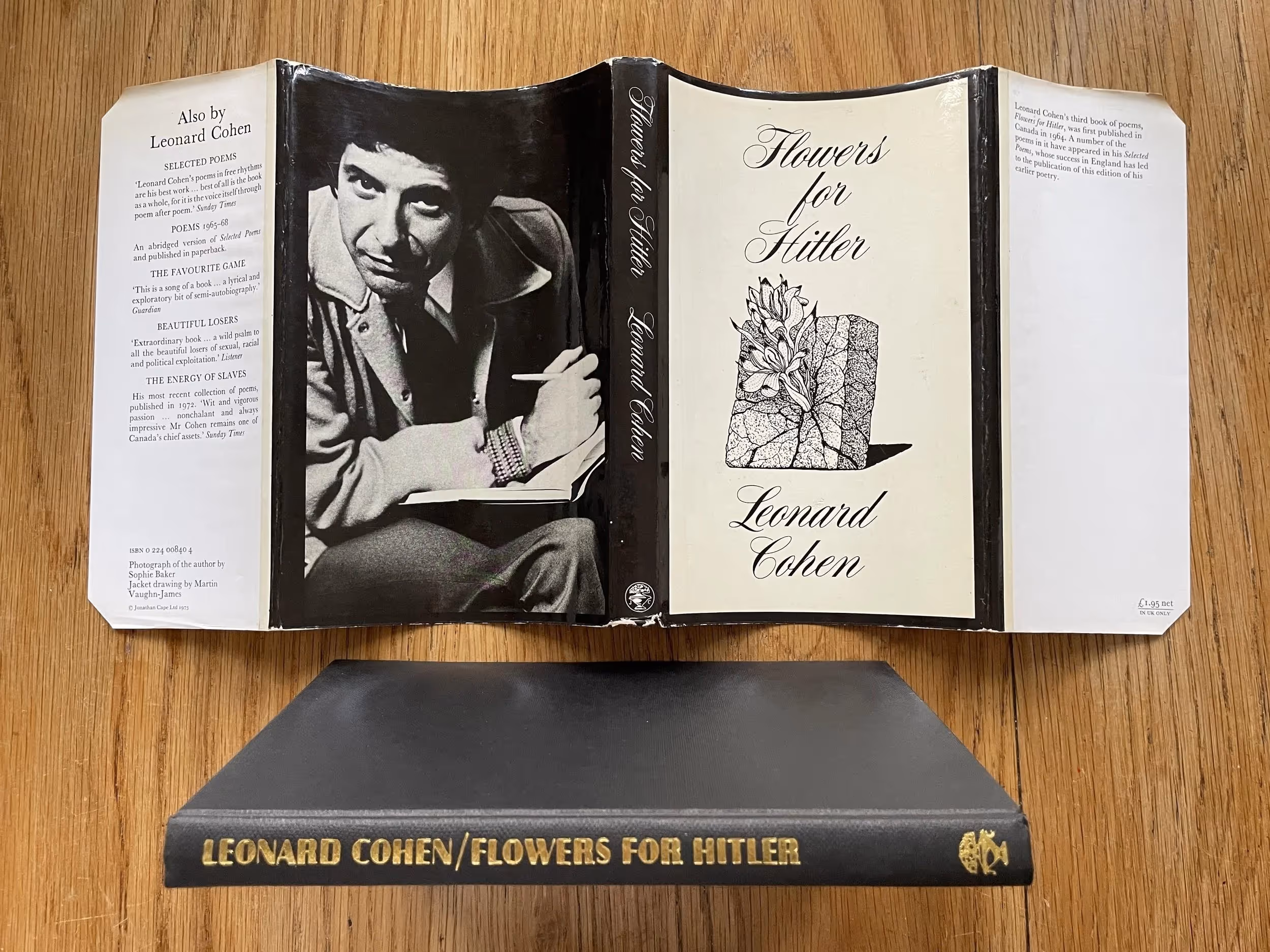 Book cover of Flowers for Hitler (1964) by Leonard Cohen