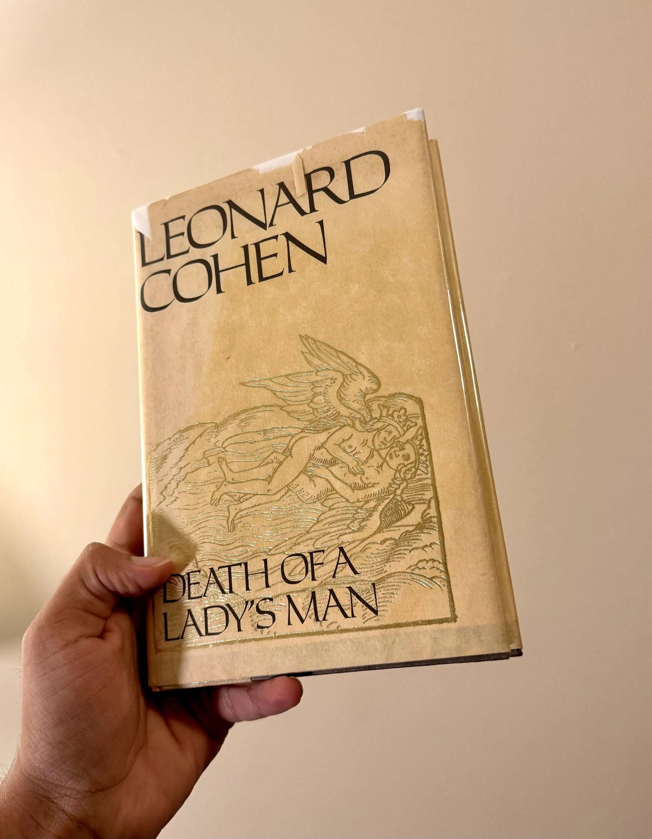 Death of a Lady’s Man by Leonard Cohen (1978) Book Cover