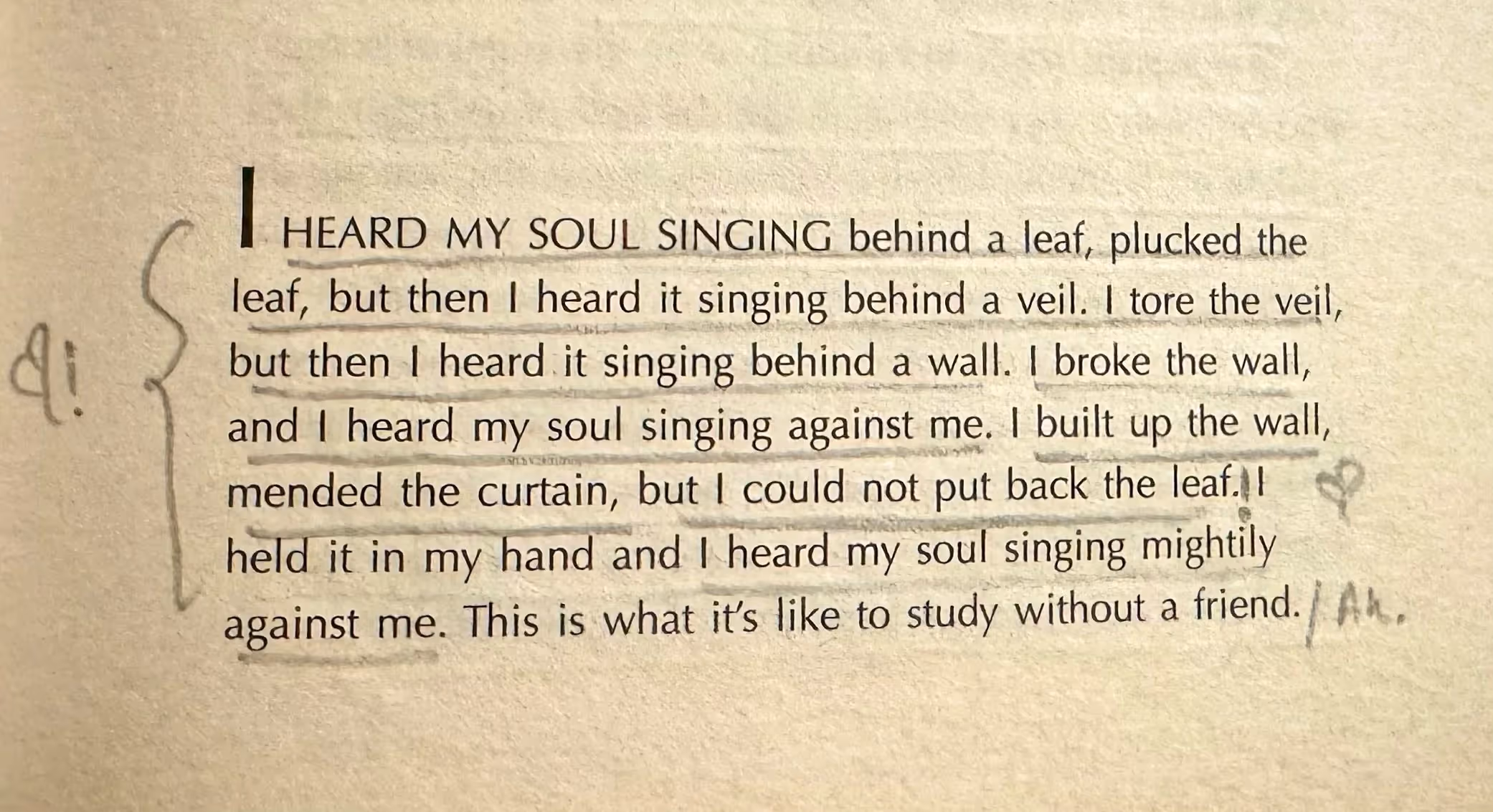 Poem from Book of Mercy by Leonard Cohen