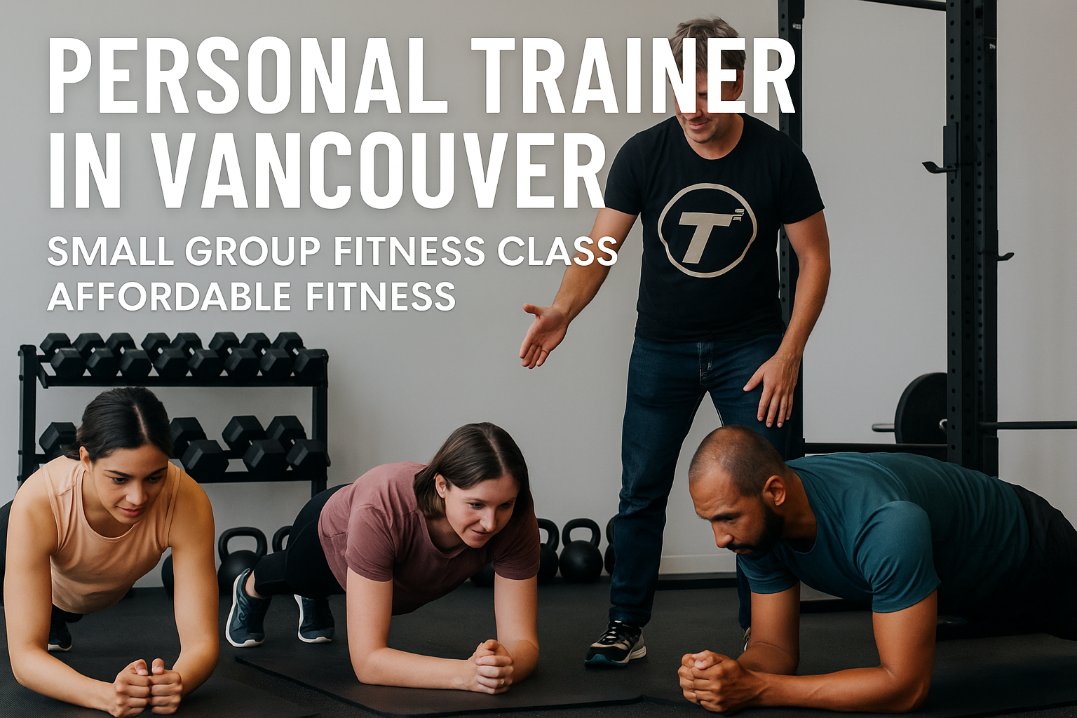personal trainer in Vancouver small group fitness session