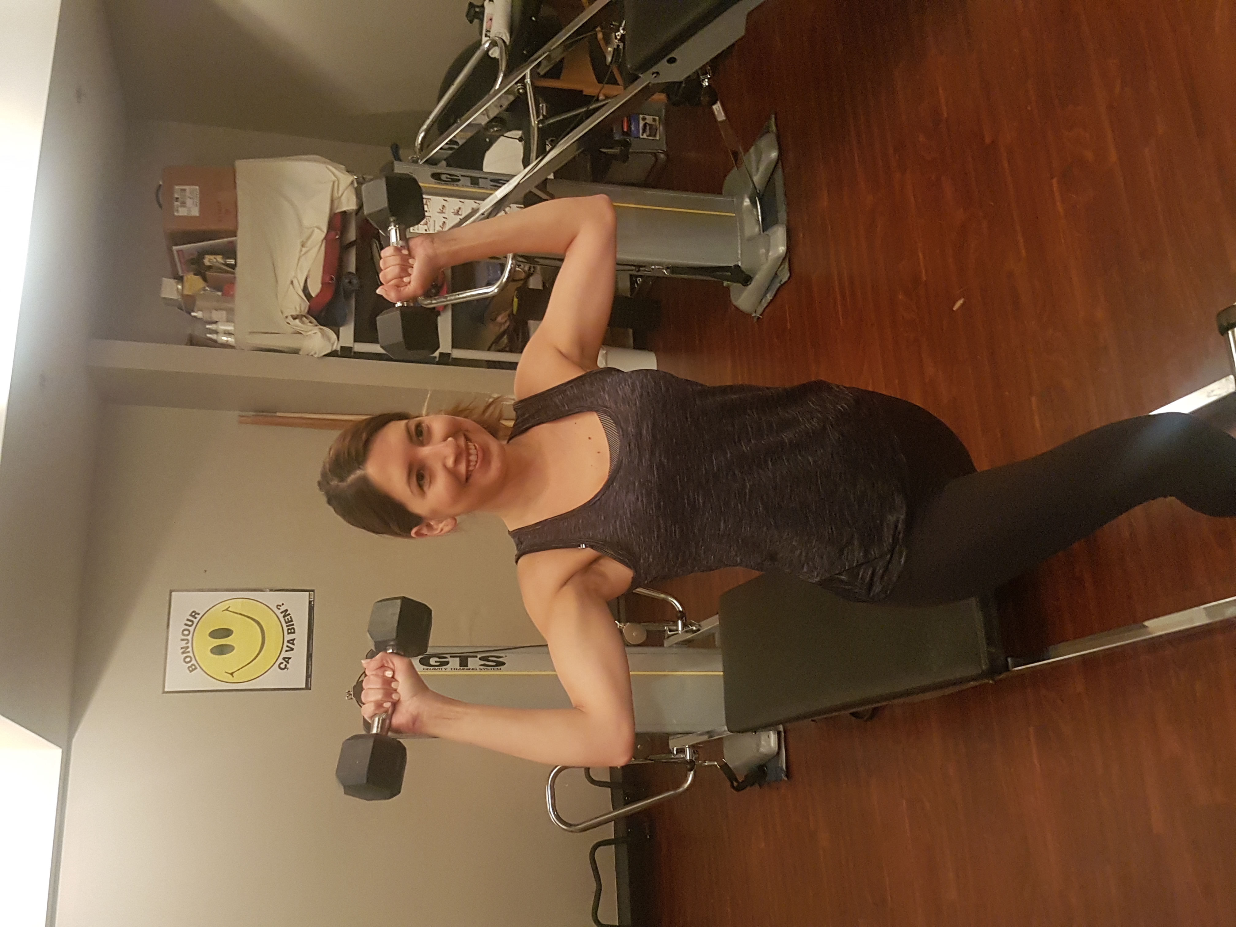 Small group agility training with bosu's and balance drills at Tsquared Personal Training in Downtown Vancouver, led by personal trainer Troy Tyrell.