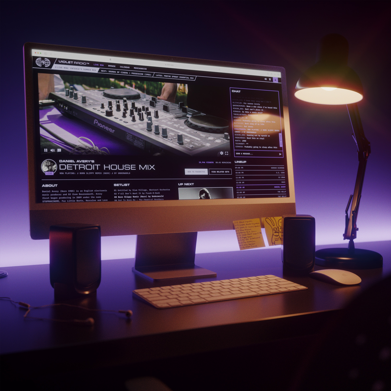 Video Player for Violet Radio