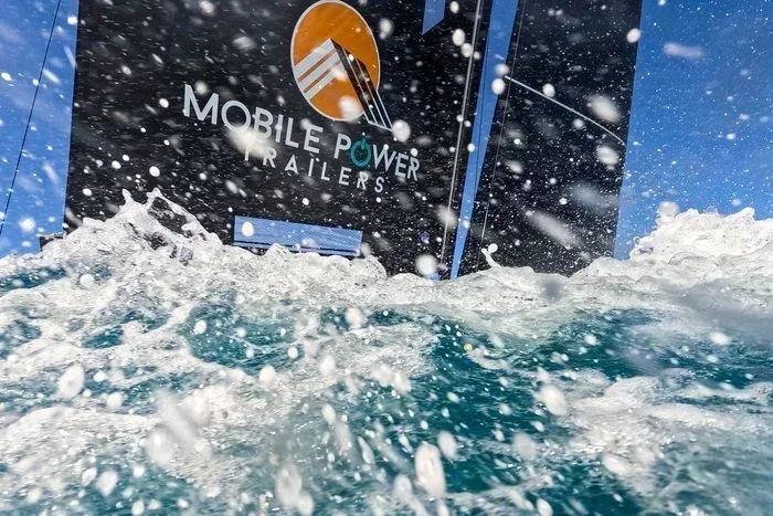 Punishing conditions test all on Day 1 of Ocean Dynamics and Mount Gay Airlie Beach Race Week
