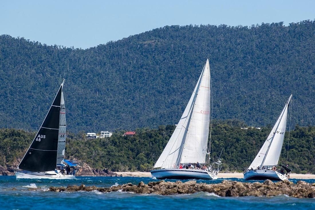 |Sunrise at Airlie Beach Race Week - Photo: Andrea Francolini|Sailing at Airlie Beach Race Week 2019 - Photo: Andrea Francolini
