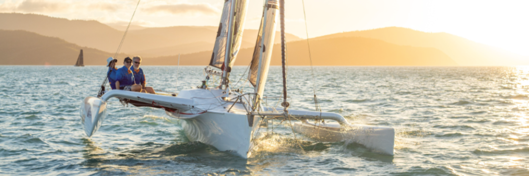 Sailing in the Whitsundays with Whitsunday Sailing Club