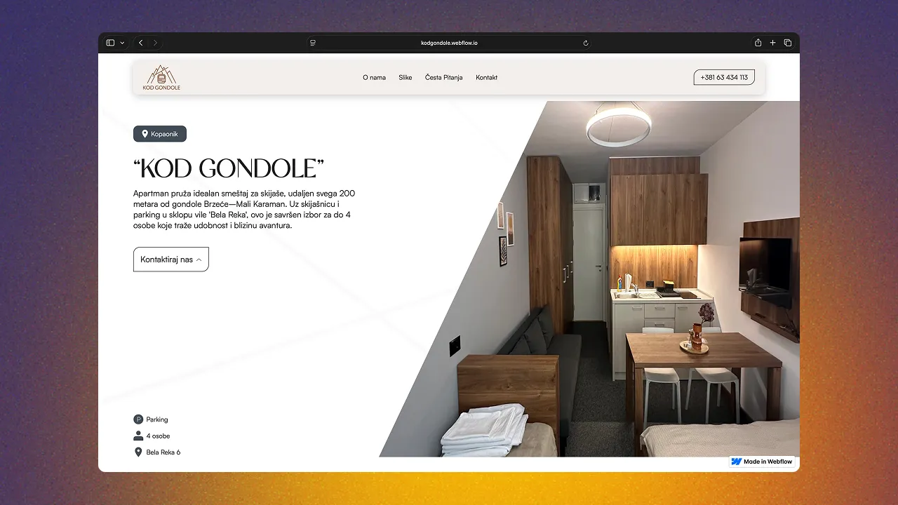 Kod Gondole Project Photo