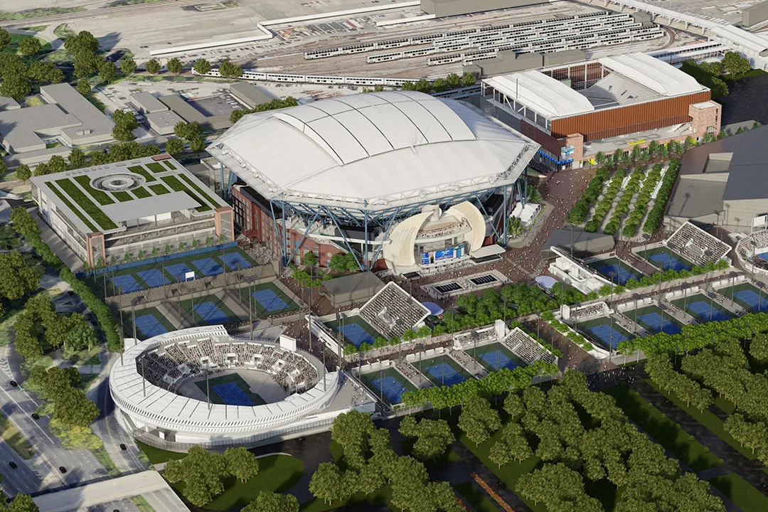 USTA Unveils Largest Single Investment in US Open History with Reimagination of Arthur Ashe Stadium