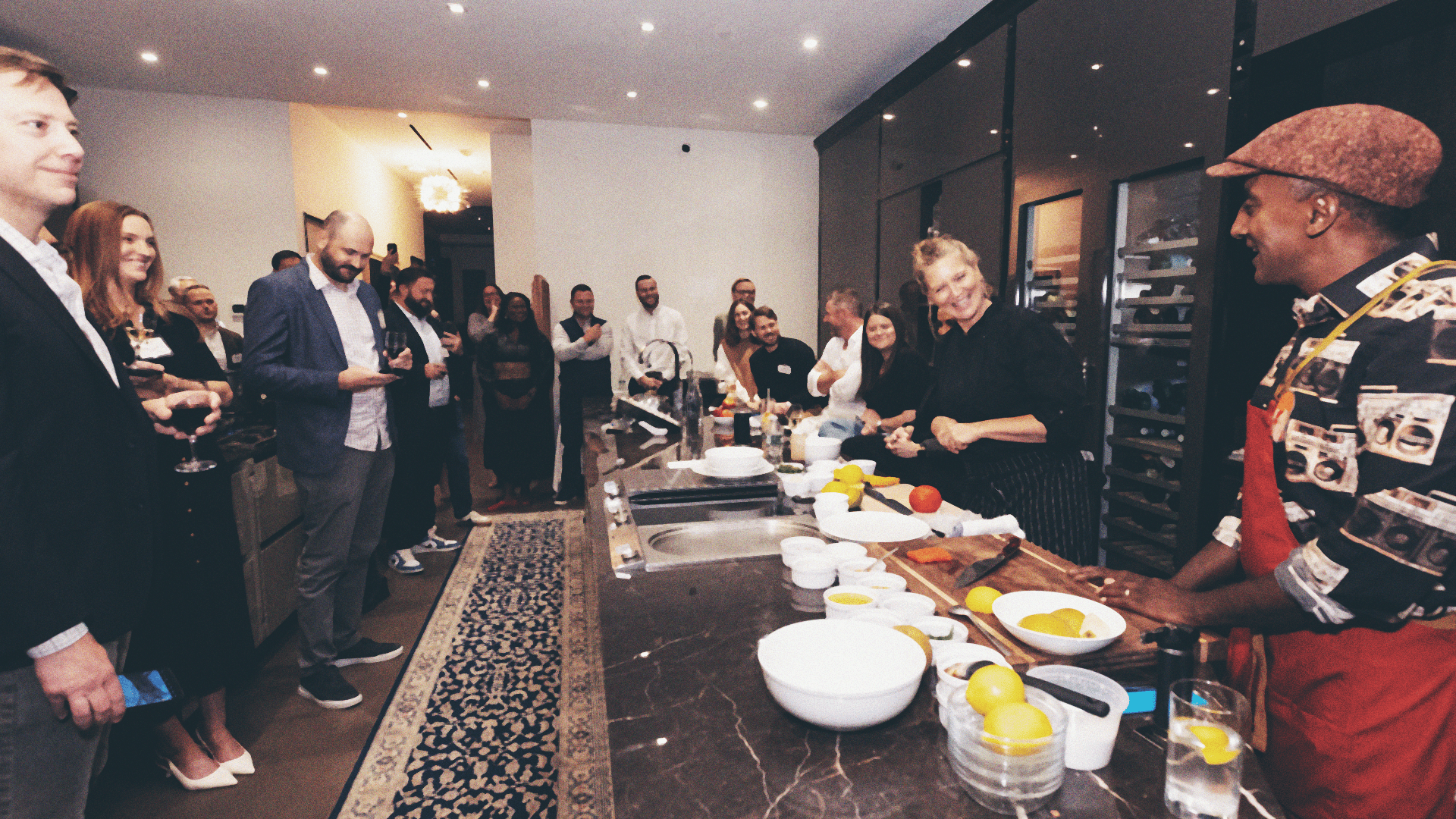 Marcus Samuelsson & Amanda Freitag Townhouse Dinner