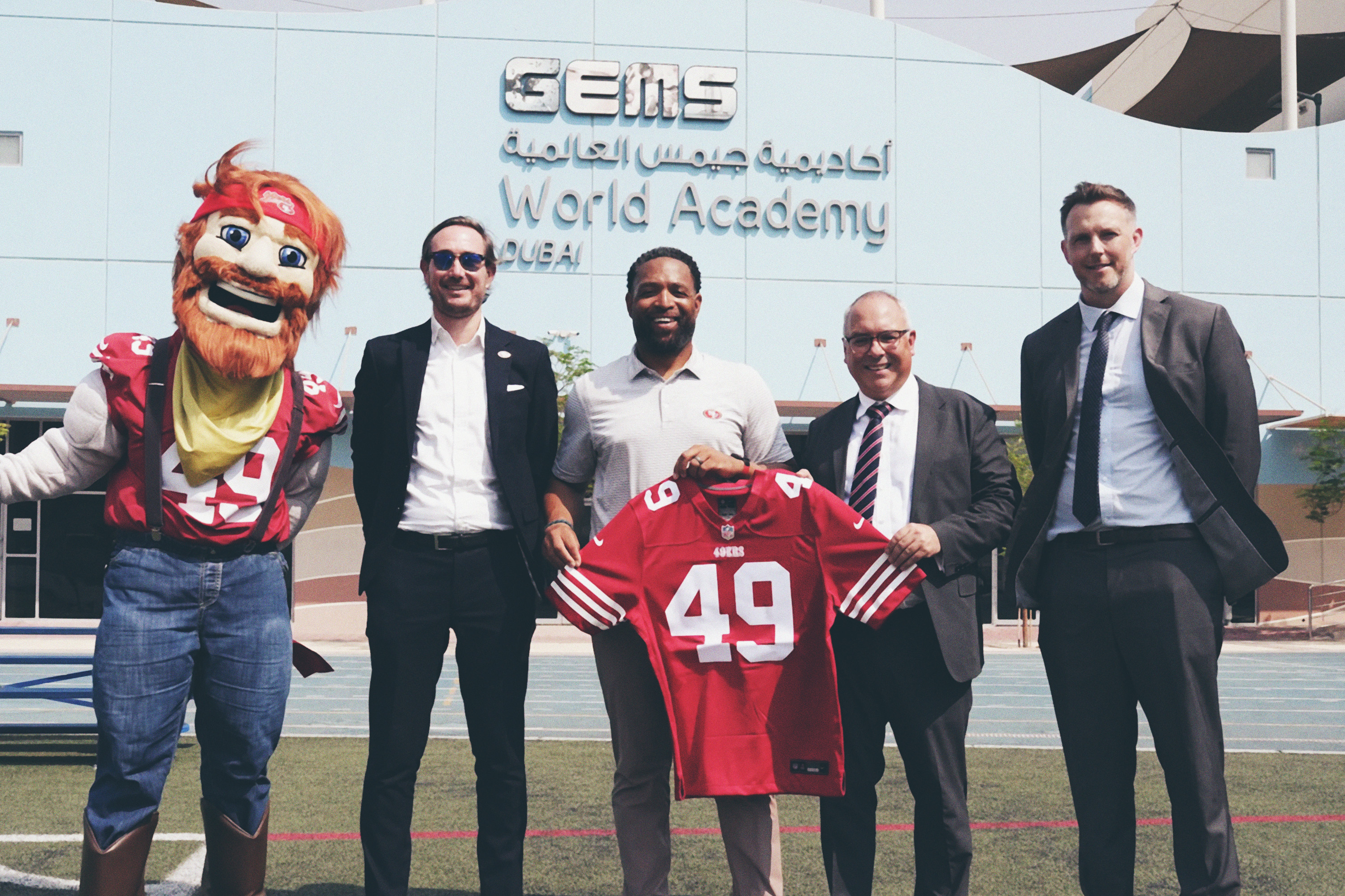 49ERS Launch NEXTGEN Flag Football Program In UAE
