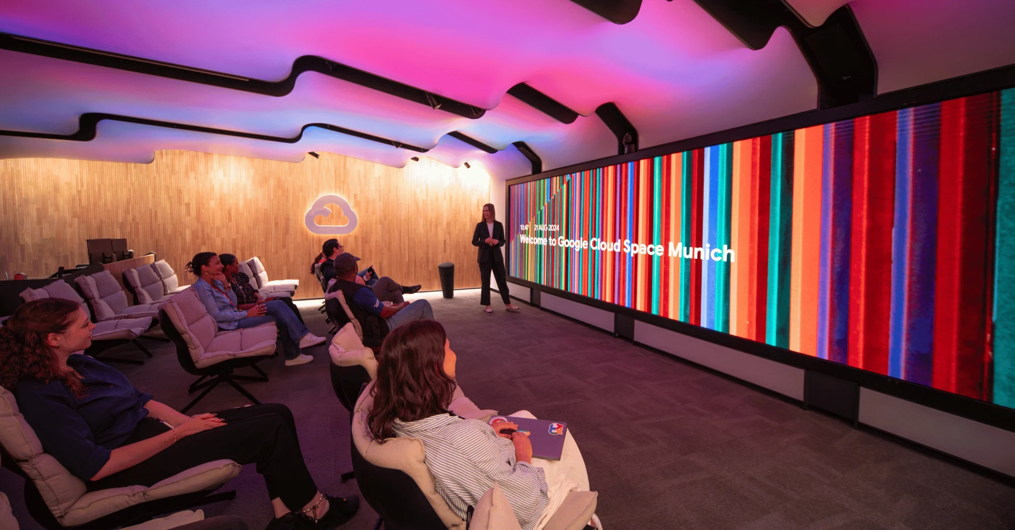 A client experience aligned with the company’s forward-thinking values.