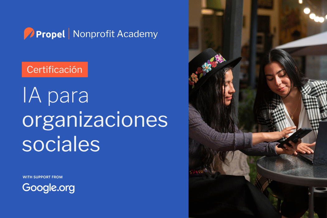 Certificación IA para organizaciones sociales
