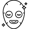 CO2 glow facial icon
