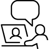 Virtual acne consultation icon