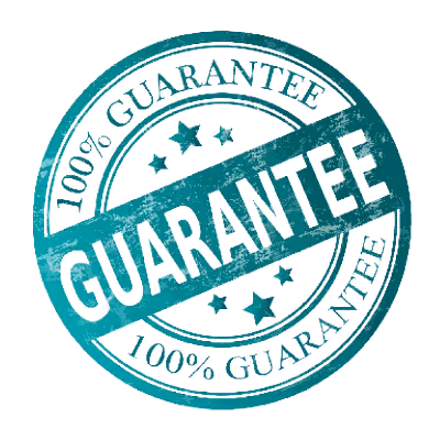 100% Happiness Guarantee Logo