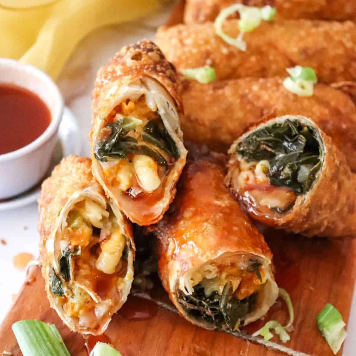Soul Rolls - $12.00 w/o protein, $14.00 w/ protein.