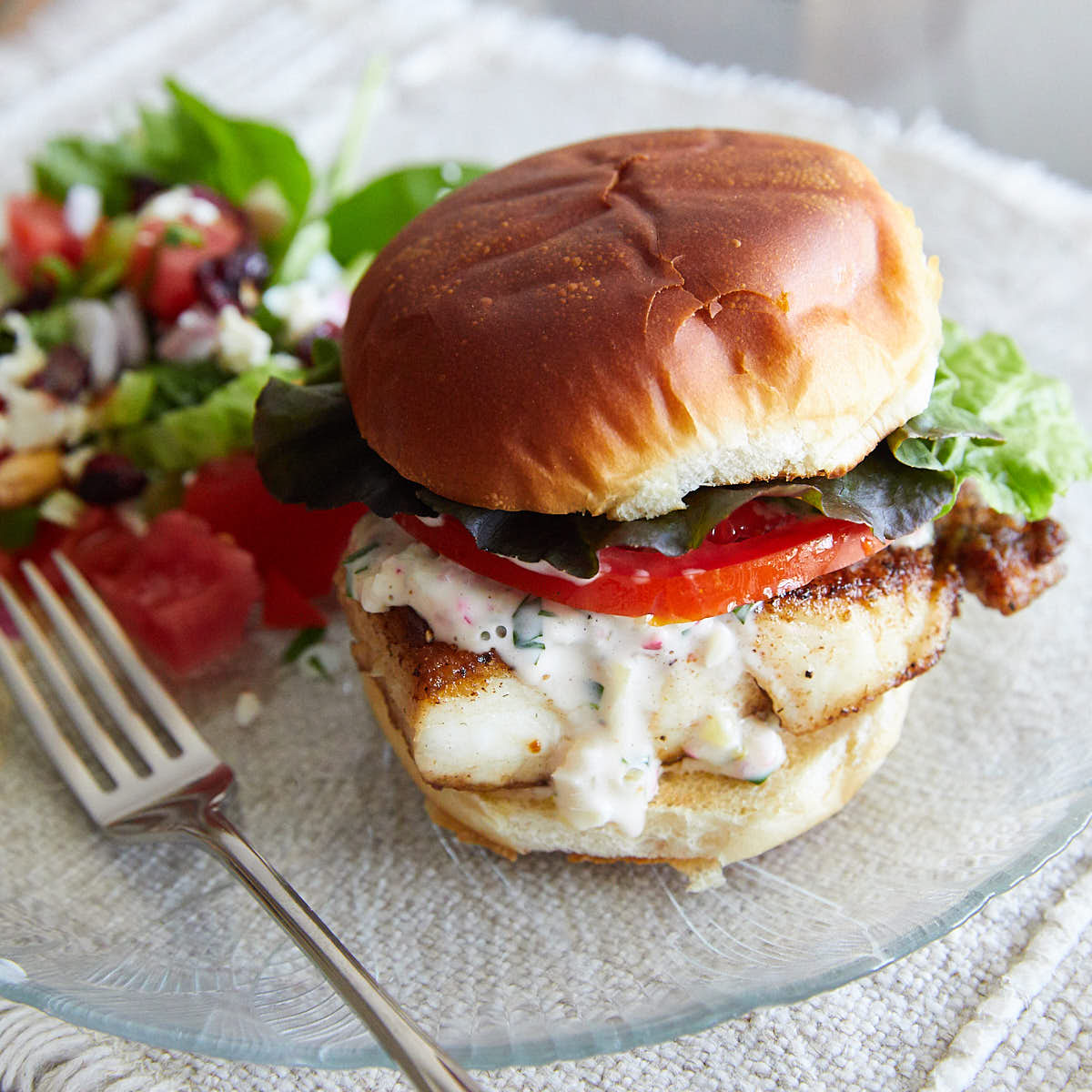 Red Snapper Club Sandwich