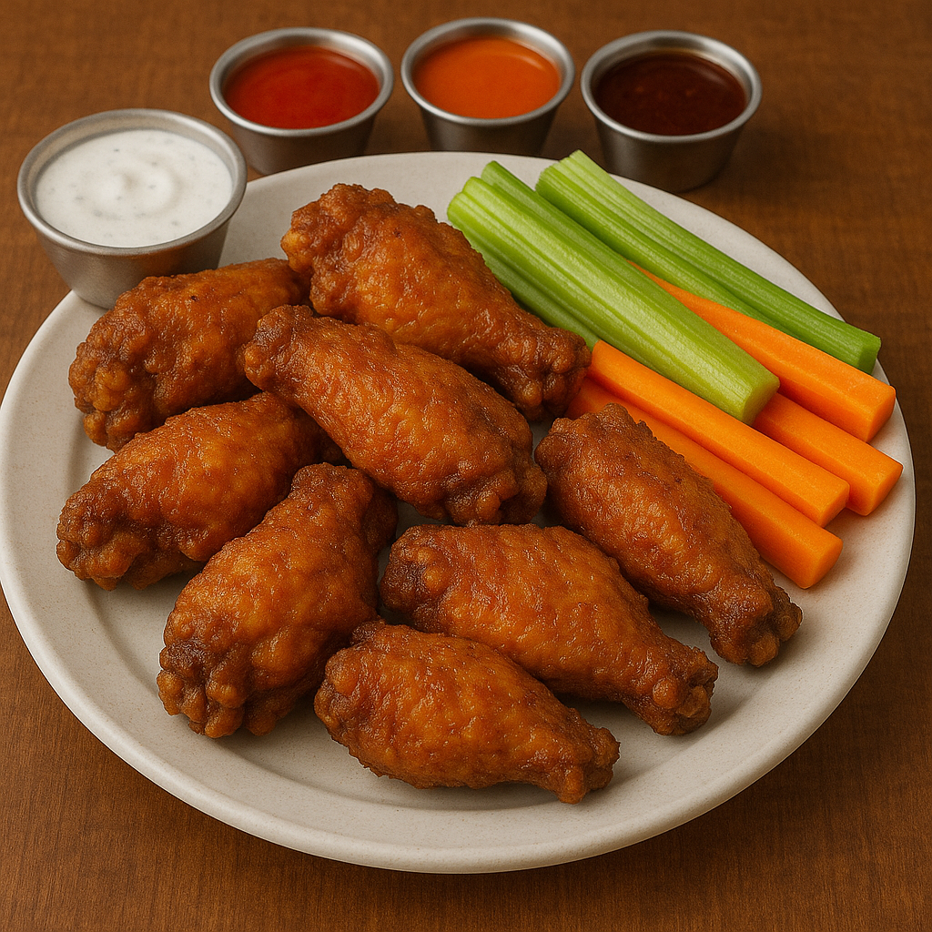 Seasoned Whole Wings