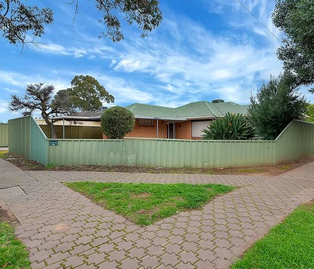 front of house with fence
