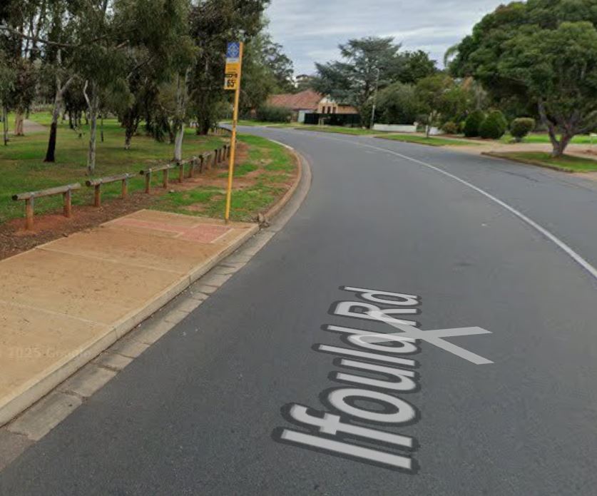 Stop 65C Ifould Rd  in Elizabeth Park – Image from Iris Property Management.