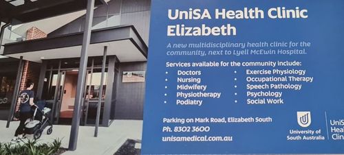 UniSA Health and Medical Clinic (Bulk Bill - Elizabeth South) in Elizabeth Grove