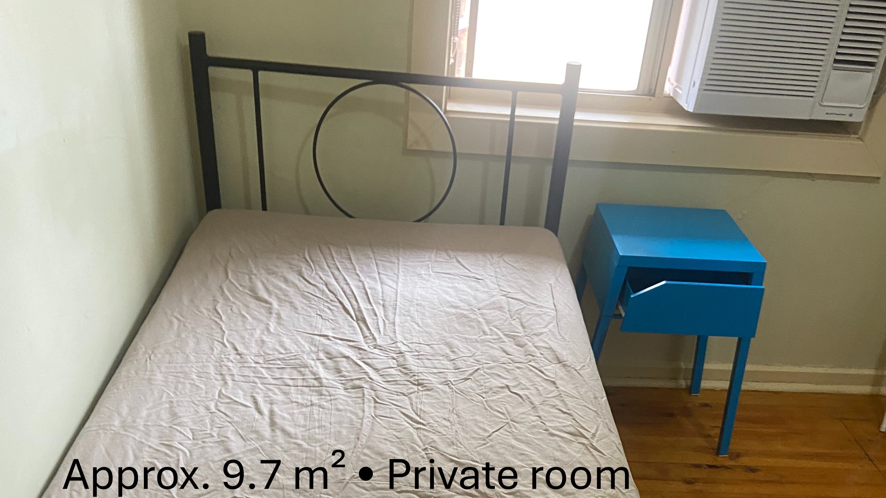 Elizabeth Grove share house Bedroom Layout (Wide View)