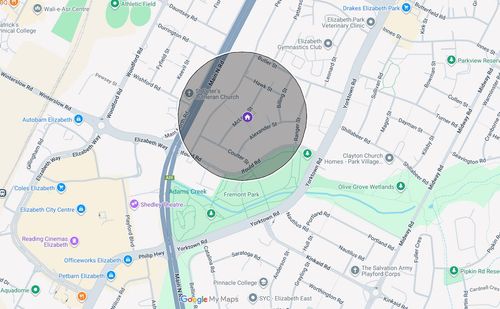 Map Elizabeth Park Area Map in Elizabeth Park – photo from Iris Property Management portfolio.