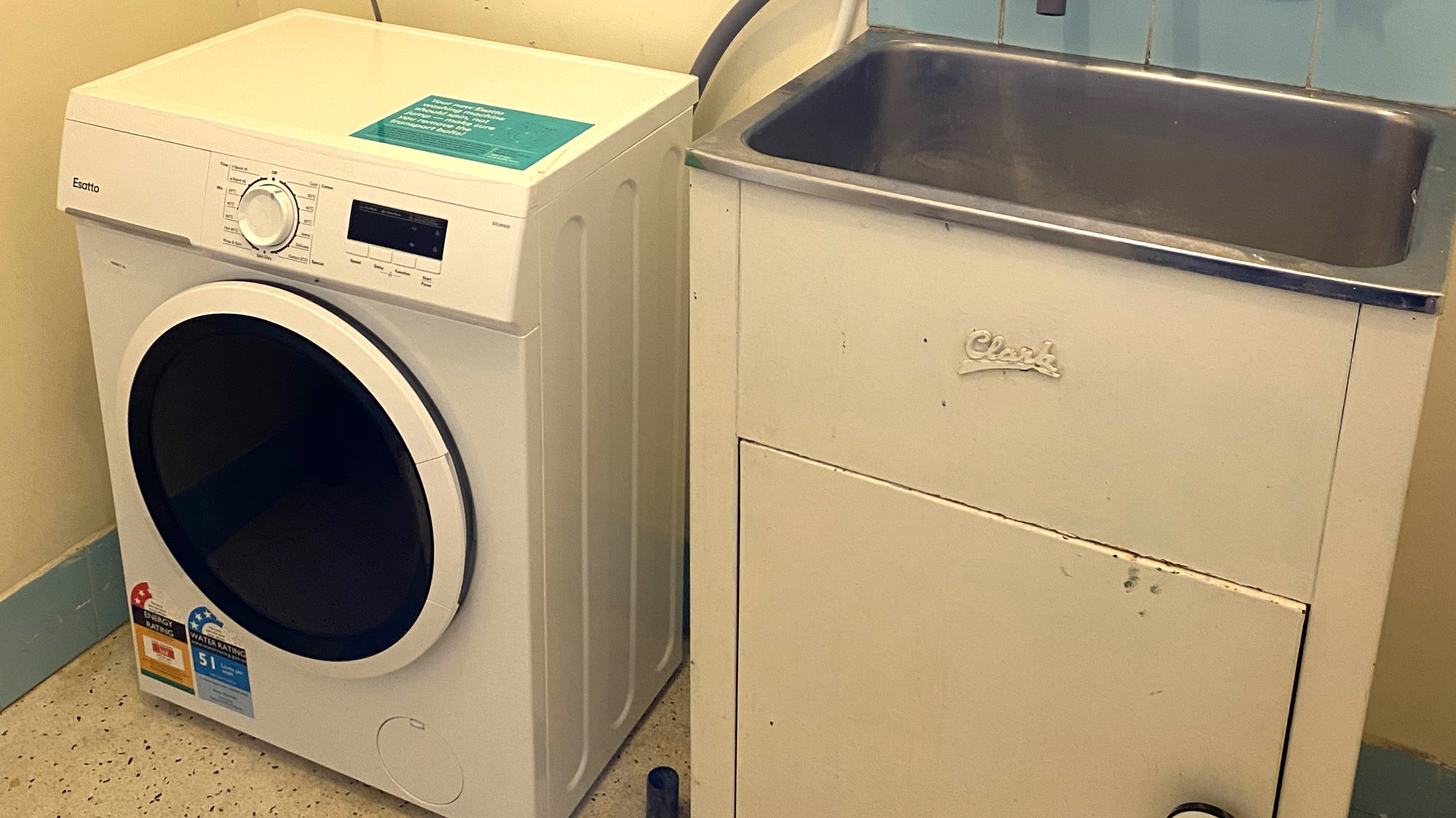 Para Hills West share house Laundry Area (Washing Machine and Trough) shared space