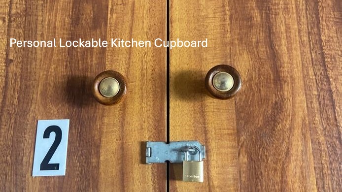 Para Hills West share house Personal Lockable Kitchen Cupboard
